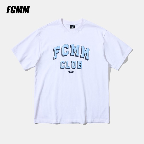 [FCMM] 스포츠 클럽 티셔츠 - 화이트