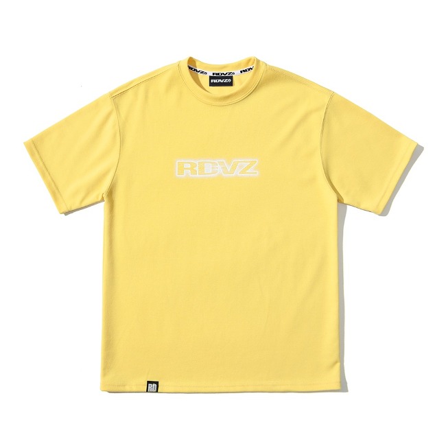 네온 로고 티셔츠 - 옐로우