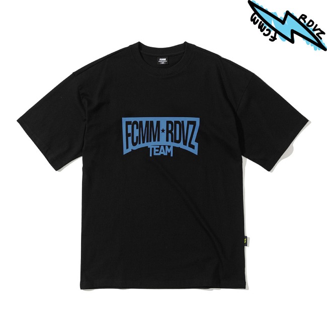 [FCMMxRDVZ] 레이싱 팀 티셔츠 - 블랙